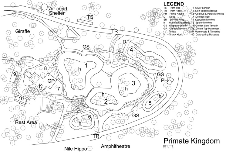 Dissertation on zoo design: Primate Kingdom